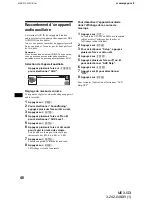 Предварительный просмотр 168 страницы Sony MEX-5DI Operating Instructions Manual