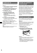 Предварительный просмотр 30 страницы Sony MEX-BT2500 Operating Instructions Manual