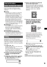 Предварительный просмотр 37 страницы Sony MEX-BT2500 Operating Instructions Manual