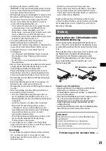 Предварительный просмотр 45 страницы Sony MEX-BT2500 Operating Instructions Manual