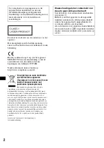 Предварительный просмотр 102 страницы Sony MEX-BT2500 Operating Instructions Manual