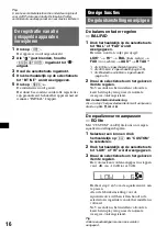 Предварительный просмотр 116 страницы Sony MEX-BT2500 Operating Instructions Manual