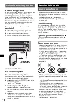 Предварительный просмотр 118 страницы Sony MEX-BT2500 Operating Instructions Manual