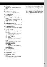 Preview for 11 page of Sony MEX-BT2750 Operating Instructions Manual