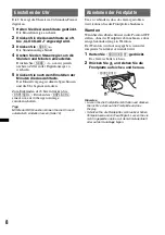 Preview for 38 page of Sony MEX-BT2800 - Bluetooth Audio System Operating Instructions Manual