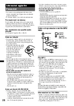 Preview for 122 page of Sony MEX-BT2800 - Bluetooth Audio System Operating Instructions Manual