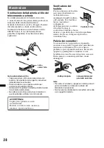 Preview for 124 page of Sony MEX-BT2800 - Bluetooth Audio System Operating Instructions Manual