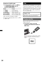 Предварительный просмотр 20 страницы Sony MEX-BT2850 Operating Instructions Manual