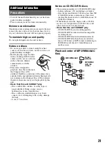 Предварительный просмотр 31 страницы Sony MEX-BT2850 Operating Instructions Manual