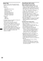 Preview for 32 page of Sony MEX-BT2850 Operating Instructions Manual