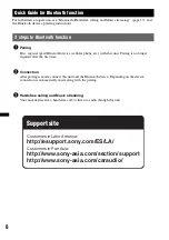 Preview for 8 page of Sony MEX-BT2950 Operating Instructions Manual