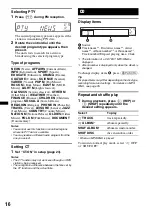 Preview for 16 page of Sony MEX-BT2950 Operating Instructions Manual