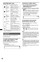 Предварительный просмотр 18 страницы Sony MEX-BT2950 Operating Instructions Manual