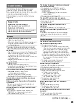 Preview for 29 page of Sony MEX-BT2950 Operating Instructions Manual