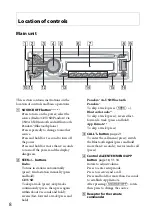 Предварительный просмотр 8 страницы Sony MEX-BT3100P Operating Instructions Manual