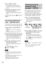 Preview for 18 page of Sony MEX-BT3100U Operating Instructions Manual