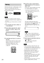 Preview for 20 page of Sony MEX-BT3100U Operating Instructions Manual