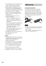 Preview for 36 page of Sony MEX-BT3100U Operating Instructions Manual