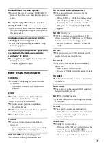 Preview for 41 page of Sony MEX-BT3100U Operating Instructions Manual