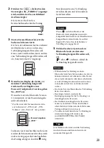 Preview for 65 page of Sony MEX-BT3100U Operating Instructions Manual