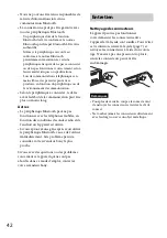 Предварительный просмотр 134 страницы Sony MEX-BT3100U Operating Instructions Manual