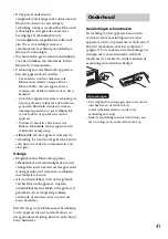 Preview for 229 page of Sony MEX-BT3100U Operating Instructions Manual