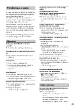 Preview for 231 page of Sony MEX-BT3100U Operating Instructions Manual