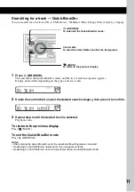 Предварительный просмотр 11 страницы Sony MEX-BT3600U Operating Instructions Manual