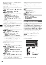 Предварительный просмотр 20 страницы Sony MEX-BT3600U Operating Instructions Manual