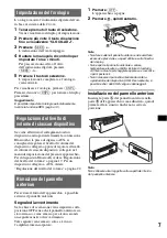 Предварительный просмотр 101 страницы Sony MEX-BT3600U Operating Instructions Manual