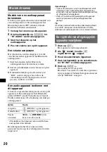 Предварительный просмотр 146 страницы Sony MEX-BT3600U Operating Instructions Manual