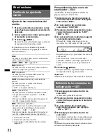 Preview for 52 page of Sony MEX-BT3750U Operating Instructions Manual