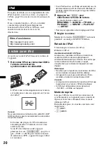 Preview for 54 page of Sony MEX-BT3800U - Bluetooth Audio System Operating Instructions Manual