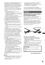 Preview for 65 page of Sony MEX-BT3800U - Bluetooth Audio System Operating Instructions Manual