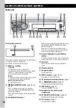 Предварительный просмотр 12 страницы Sony MEX-BT3850U Operating Instructions Manual