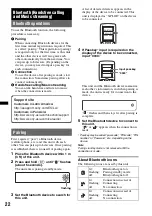 Предварительный просмотр 22 страницы Sony MEX-BT3850U Operating Instructions Manual