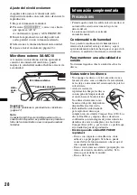 Предварительный просмотр 62 страницы Sony MEX-BT38UW - Bt Slot Usb 1wire Operating Instructions Manual