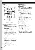 Предварительный просмотр 14 страницы Sony MEX-BT3900U Operating Instructions Manual