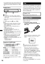 Предварительный просмотр 18 страницы Sony MEX-BT3900U Operating Instructions Manual