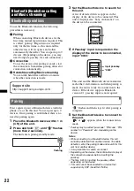 Предварительный просмотр 22 страницы Sony MEX-BT3900U Operating Instructions Manual