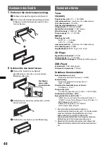 Предварительный просмотр 80 страницы Sony MEX-BT3900U Operating Instructions Manual