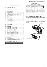 Предварительный просмотр 3 страницы Sony MEX-BT3900U Service Manual