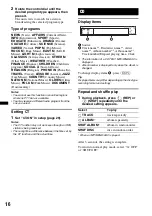 Предварительный просмотр 16 страницы Sony MEX-BT3950U Operating Instructions Manual