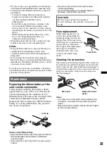 Предварительный просмотр 33 страницы Sony MEX-BT3950U Operating Instructions Manual