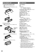 Предварительный просмотр 34 страницы Sony MEX-BT3950U Operating Instructions Manual