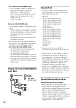 Предварительный просмотр 38 страницы Sony MEX-BT4000 Operating Instructions Manual