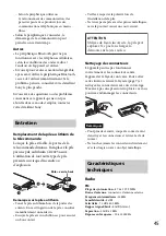 Предварительный просмотр 91 страницы Sony MEX-BT4000 Operating Instructions Manual