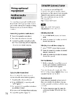 Предварительный просмотр 36 страницы Sony MEX-BT4000P Operating Instructions Manual