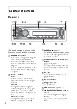 Предварительный просмотр 8 страницы Sony MEX-BT4000U Operating Instructions Manual