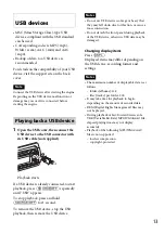 Preview for 13 page of Sony MEX-BT4050U Operating Instructions Manual
